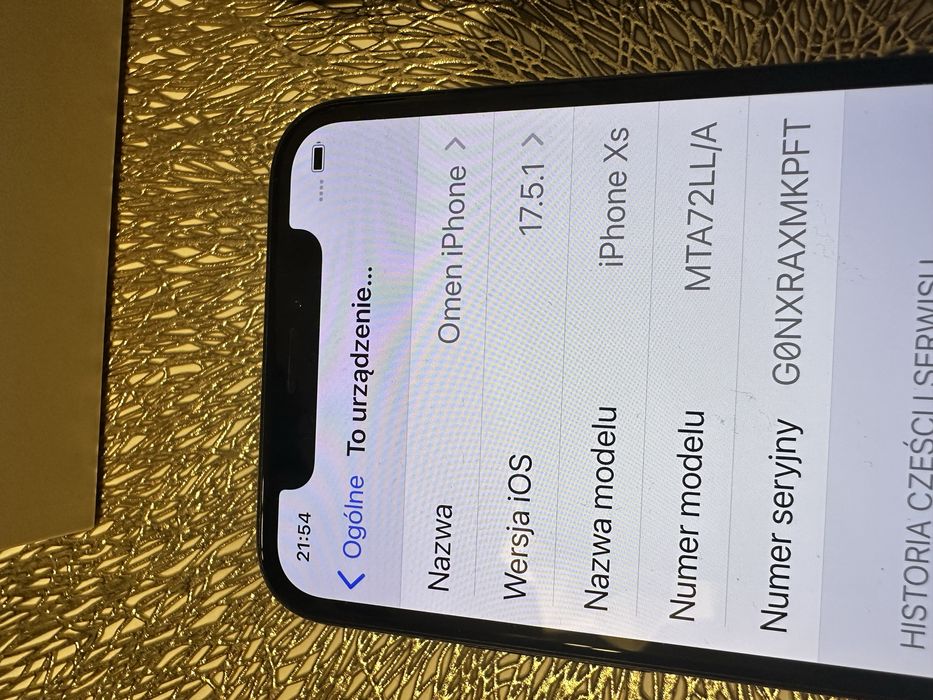 Apple iPhone XS 256GB Zestaw