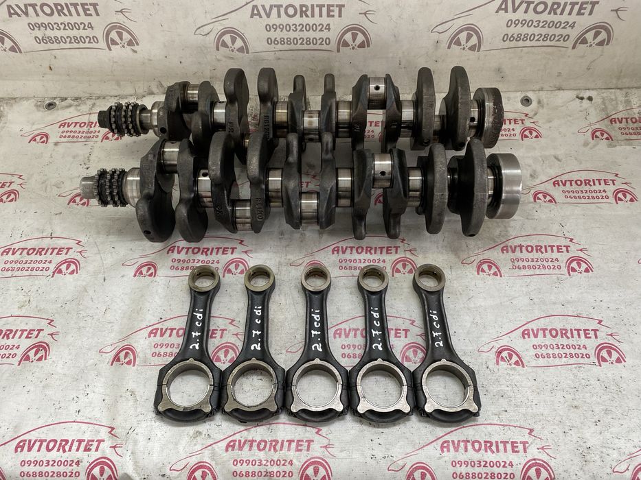 Колінвал Mercedes 2.7cdi(OM612)