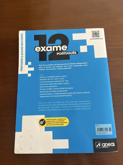 Livro Preparacao Exame Nacional Portugues