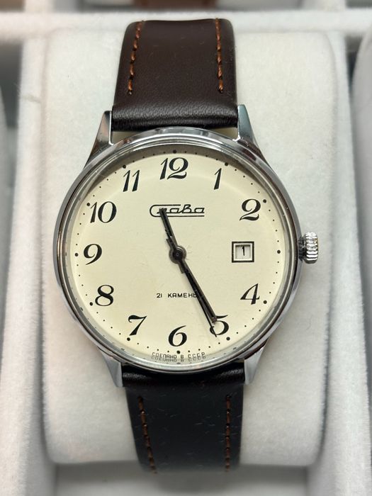 Zegarek Slava 21j mechaniczny vintage 35 sprawny