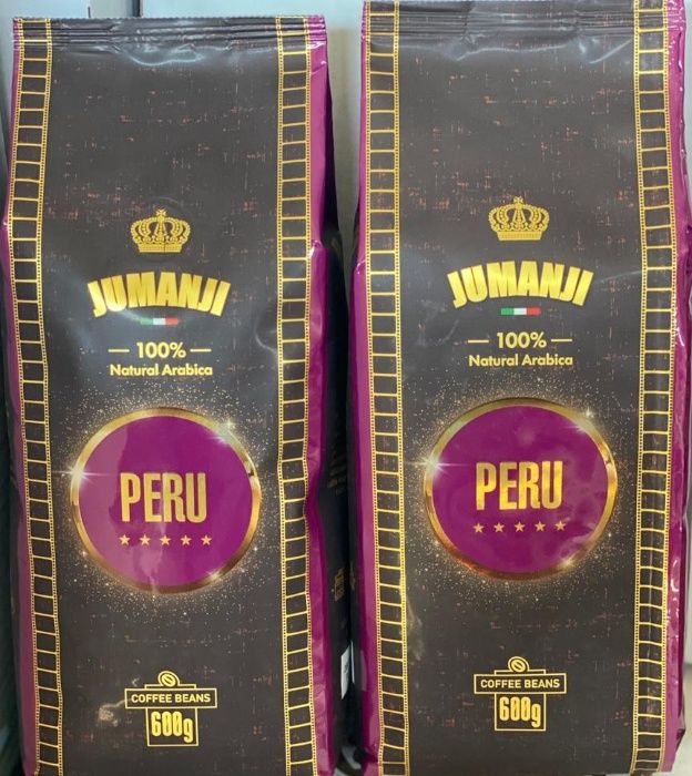 Кофе в зернах JUMANJI PERU (Джуманджи Перу) 600гр.