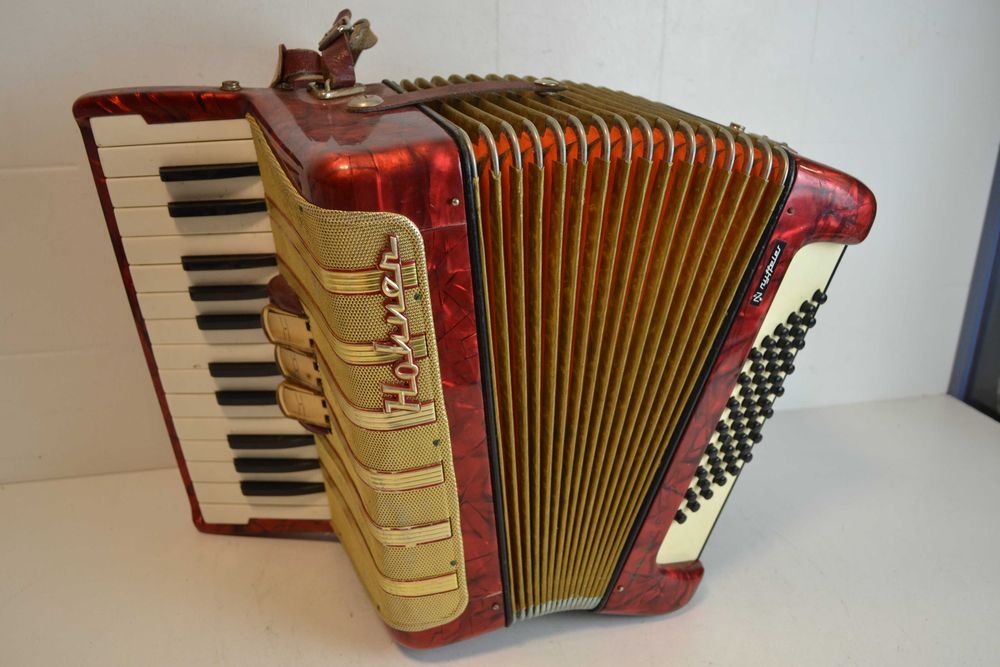 Cordeao Hohner Concerto I 2 Voz 48 Baixos. N 418