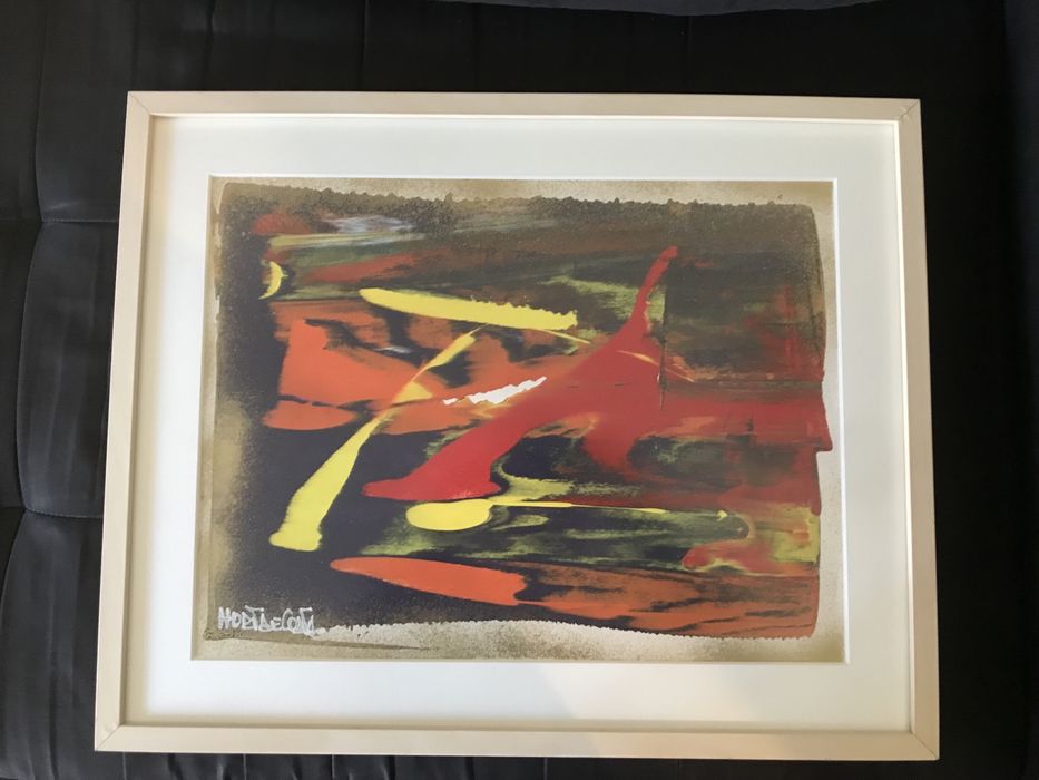 Quadro Pintura Horta e Costa Original emoldurado