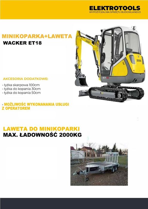 Rębaki rozdrabniacze do gałęzi, łuparki wynajem