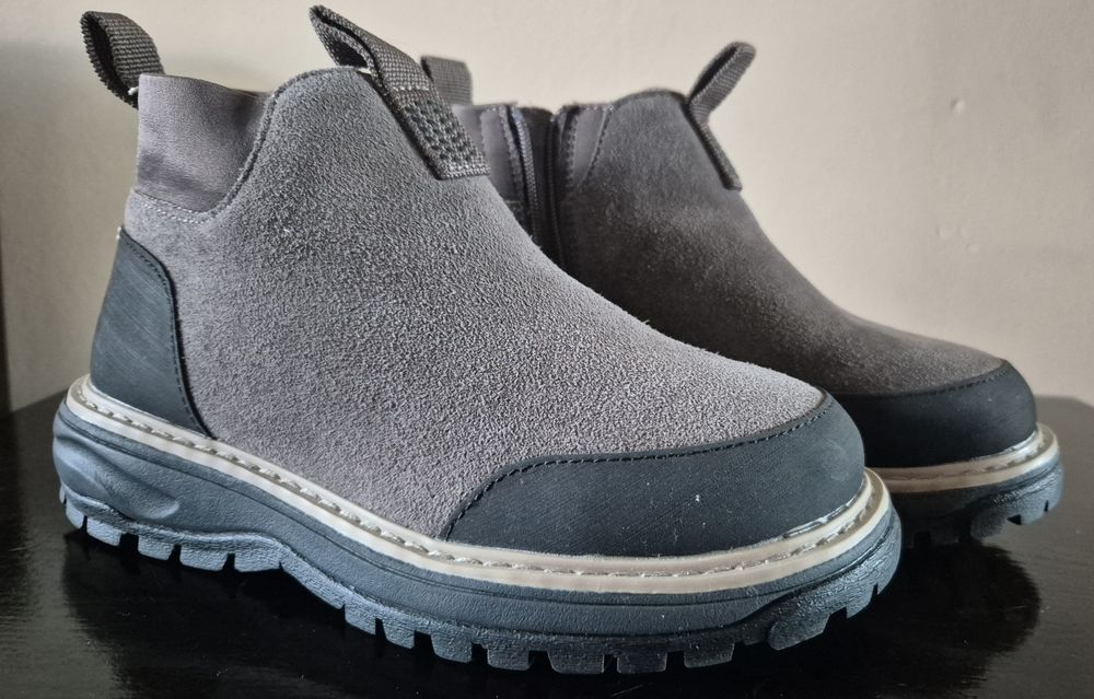 Чобітки натуральний замш Zara