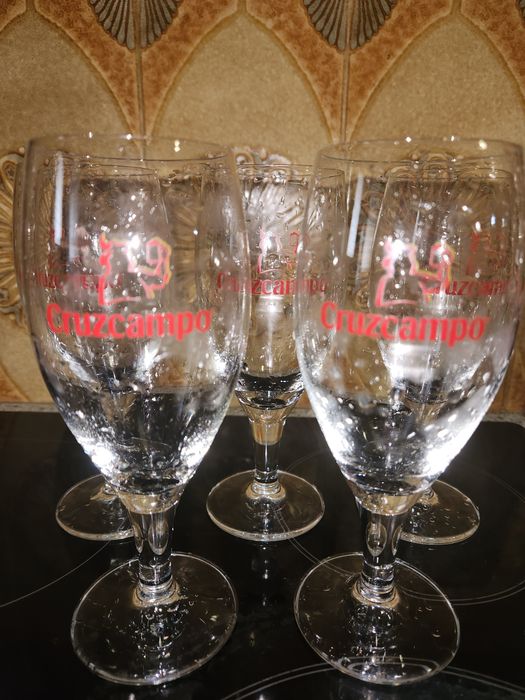 Conjunto 5 Taças Cruzcampo