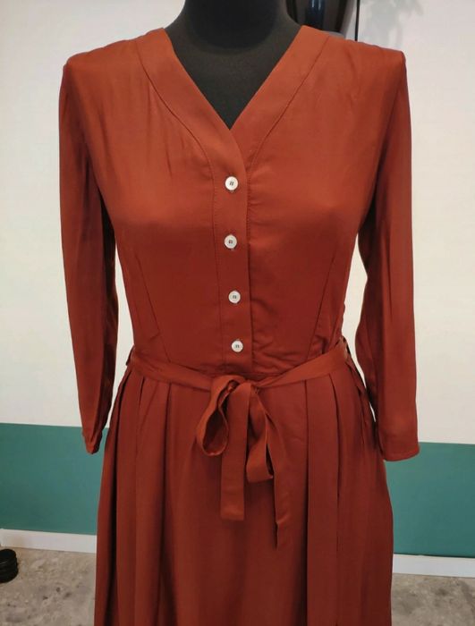 Sukienka Alodia wiskoza z rayonem Marie Zelie