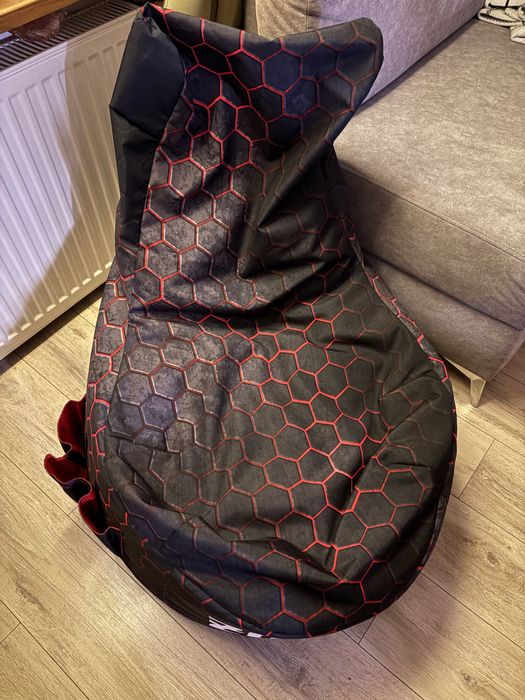 Duży worek pufa do siedzeni