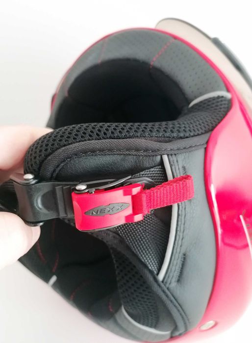 Capacete NEXX SX.60 VF Vision Flex Vermelho