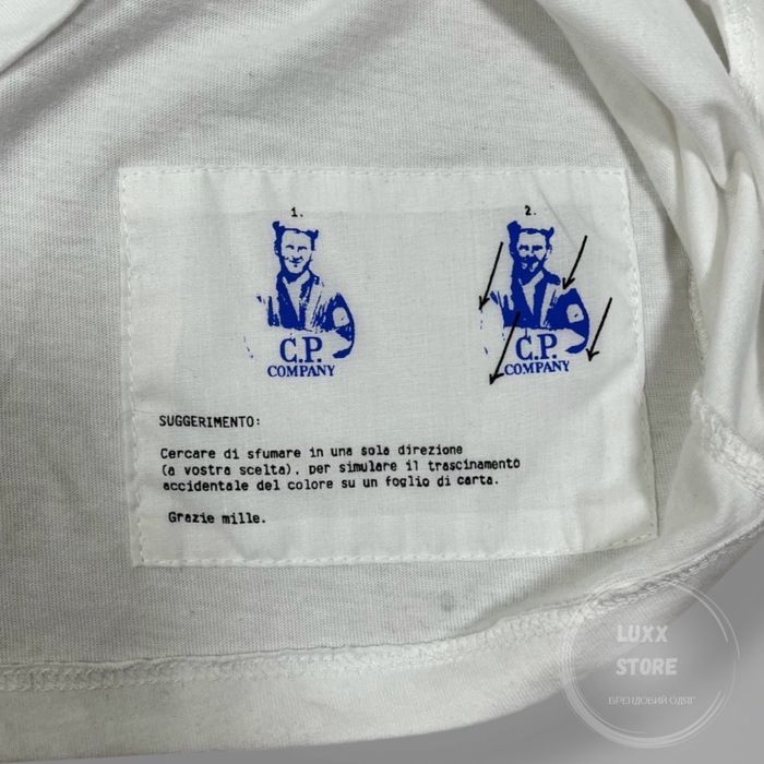 Футболка C.P. Company Jersey Pencil Effect (C P, CP, сипикомпани)