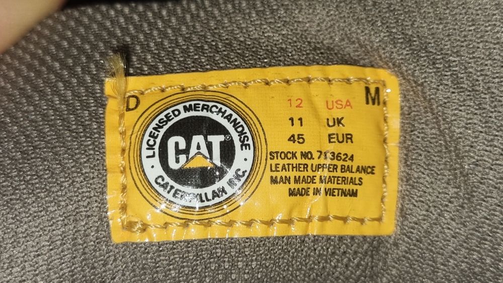 Чоловічі черевики ботинки Caterpillar
