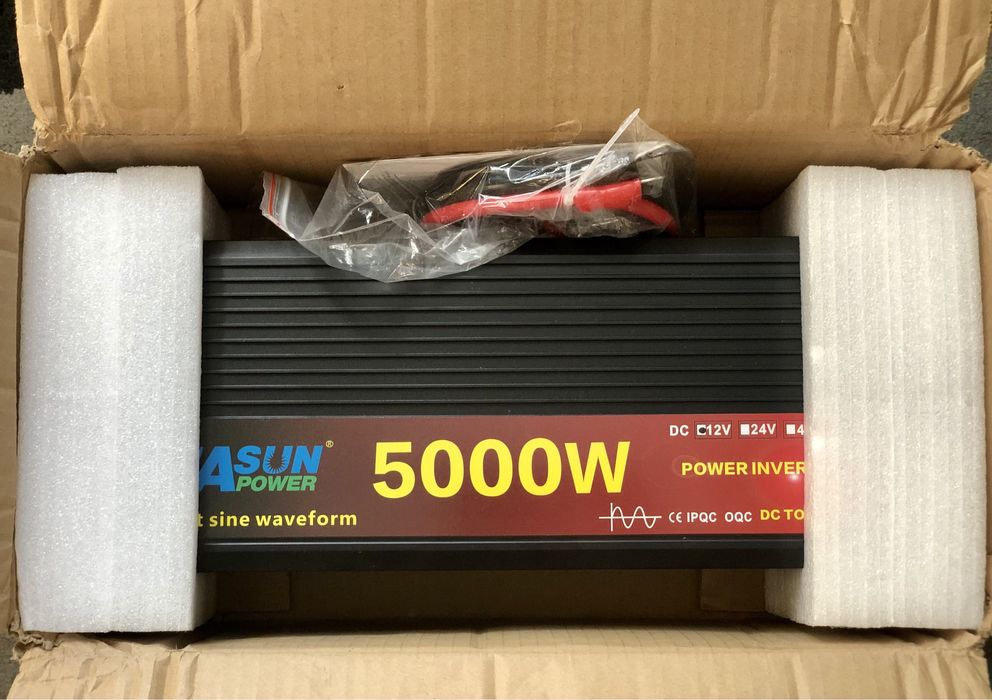 Инвертор 5000 ватт. Чистый синус. В наличии.