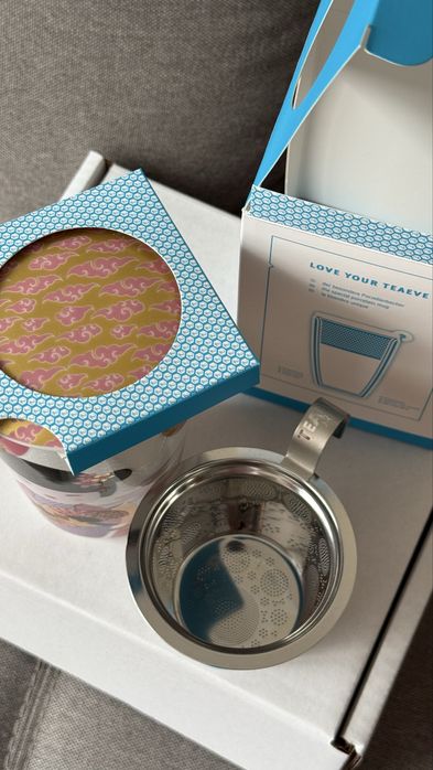 Eigenart Порцелянова Кружка із заварником TeaEve подарунок