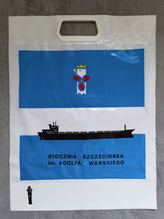 Nowe reklamówki Stocznia Szczecińska