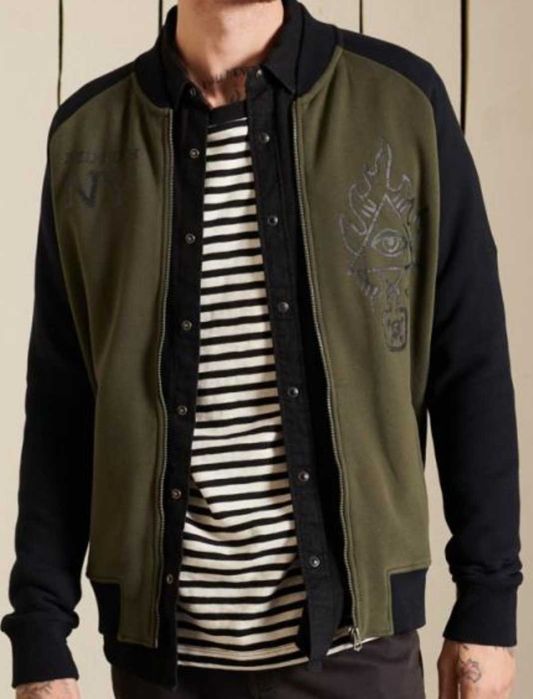 Bluza Kurtka Superdry Crossing Jersey Bomber