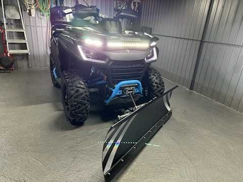 Pług do śniegu do Quada/ Uniwersalny zaczep KLIK/ Spych śnieżny DOWÓZ