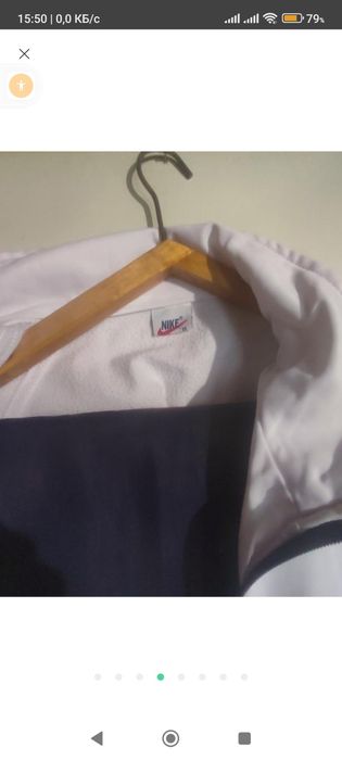 Унисекс Nike костюм S-M-L біло синий й