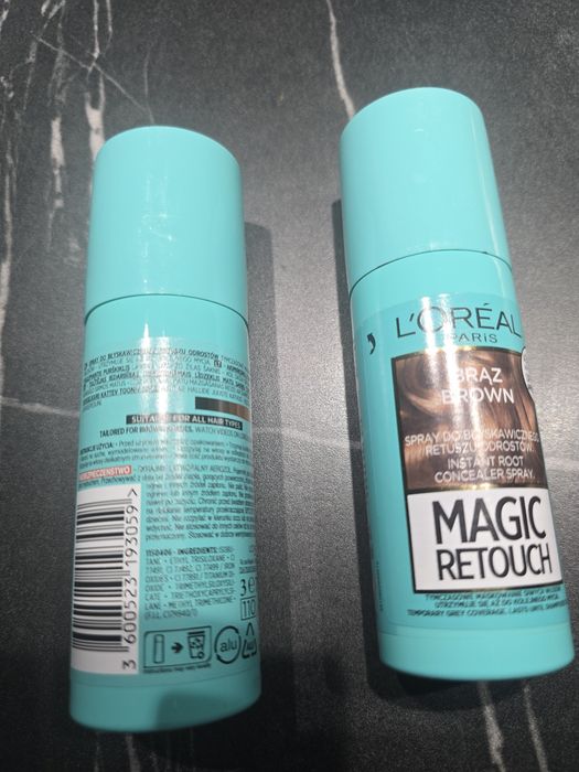 Spray do włosów Loreal Magic Retouch Brąz