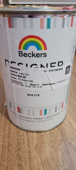 Farby beckers różowe
