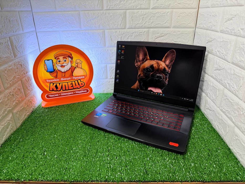 MSI GF63｜RTX 3050｜i5-11400H｜15,6"｜144Гц｜OЗУ 16 gb｜SSD 512