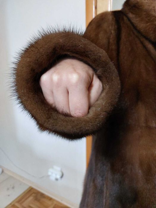 Норковая длинная шуба в идеальном состоянии, ТОРГ!!!