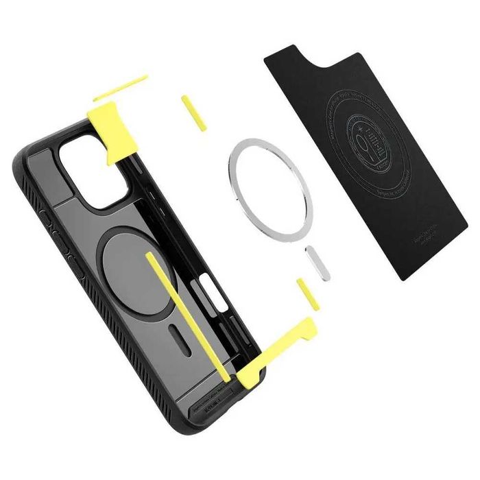 Чехол Spigen Rugged Armor MagFit для iPhone 16 Pro Max Matte Black