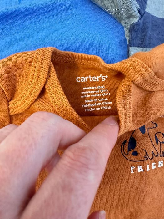 Картерс бодік carters боді котон 56 р новонароджені
