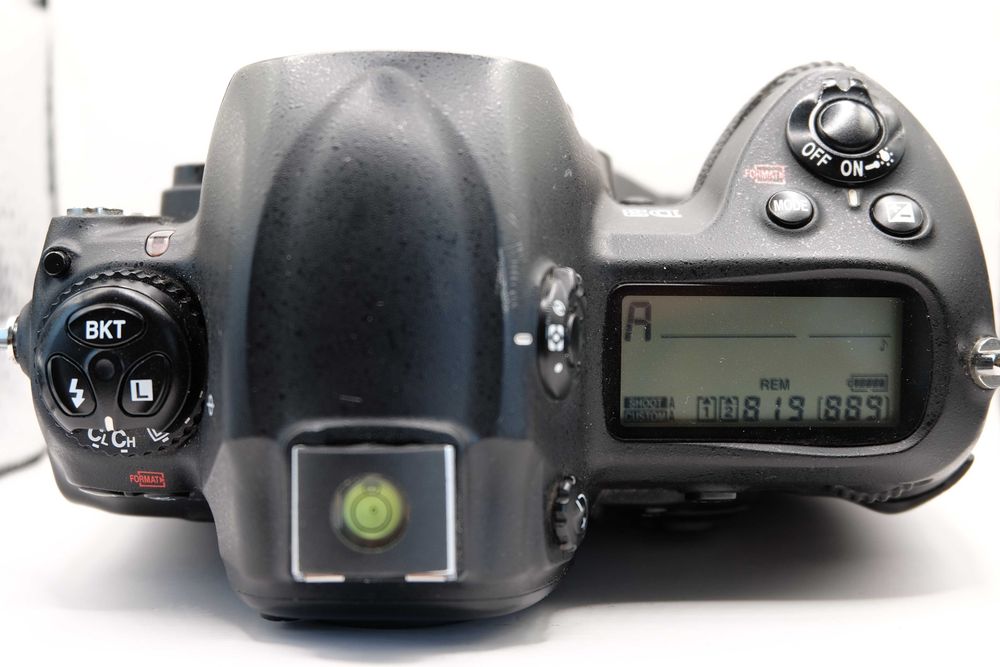 Nikon D3 Corpo Profissional Full Frame DSLR - shutter c