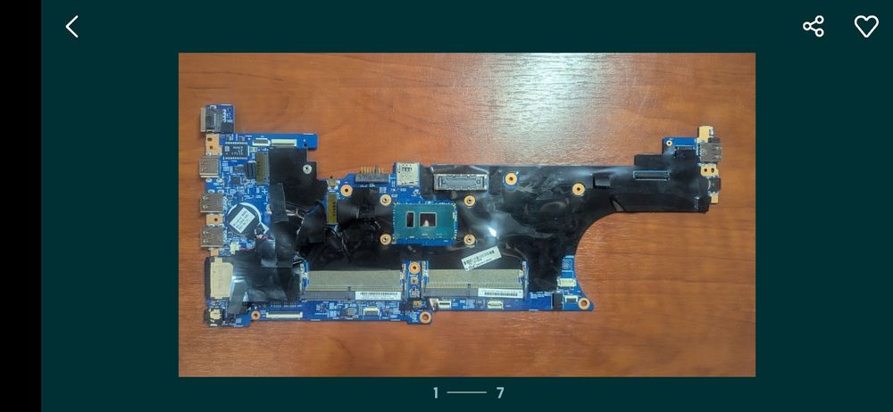 Материнська плата Lenovo LTS-1 MB 16820-1 (i5-7200U 3,1Ghz, HD Graphic