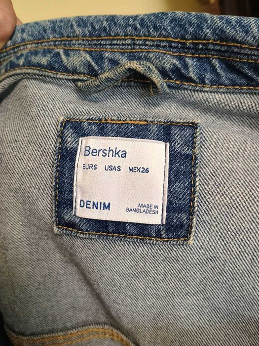 Джинсовий піджак Bershka розмір S (USA) oversize