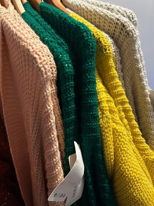 Długi kardigan różne kolory