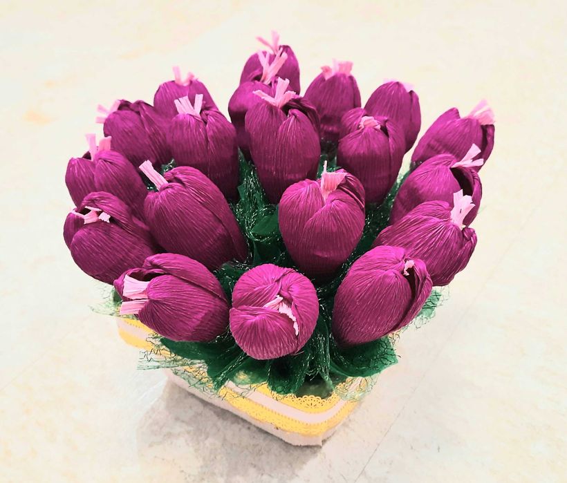 Букети ручної роботи. Квіти з цукерками. Оригінальний подарунок/