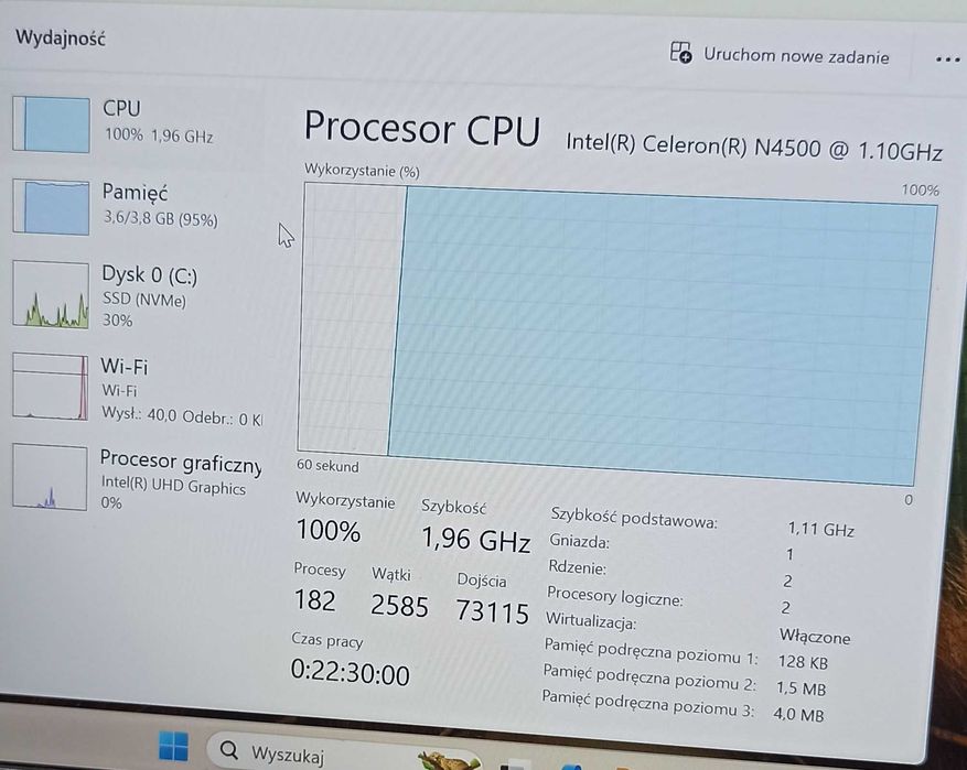 Laptop Acer Swift 1 N20h2  Nowy Lombard Raków