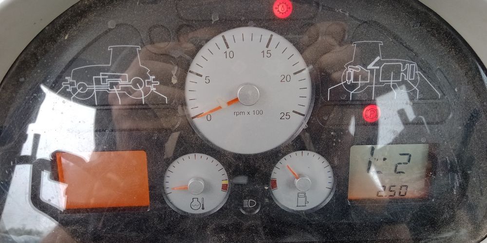 Massey Ferguson 64XX wyświetlacz LCD liczniklewy