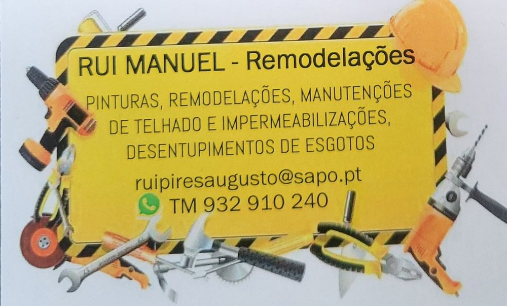 Rui manuel remodelações telhados manutenção de telhados fazemos Portug