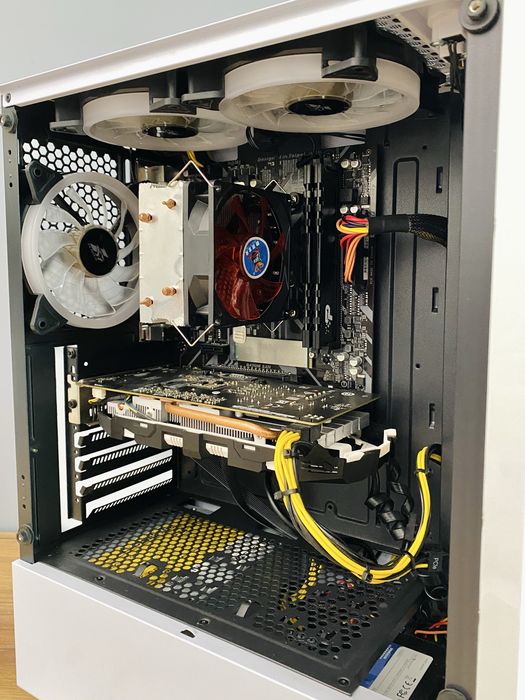 Ігровий / робочий ПК, повний сетап / Ryzen 5 2600 / GTX 1060 6GB / 16GB RAM / 2TB SSD+HDD