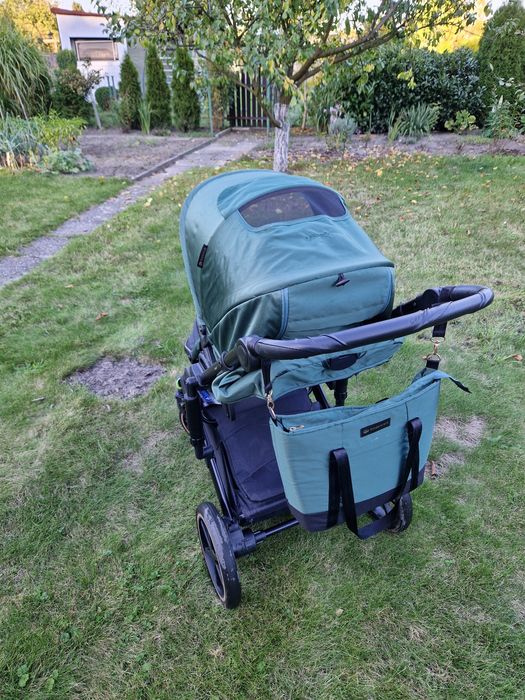 Wózek kinderkraft prime 2w1. Gondola i spacerówka