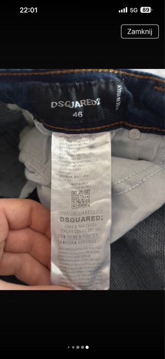 Spodnie meskie Dsquared 2