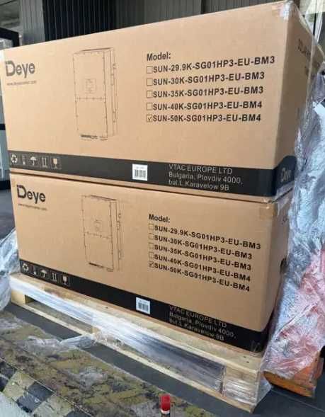 Deye SUN-50K-SG01HP3-EU-BM4 Інвертор