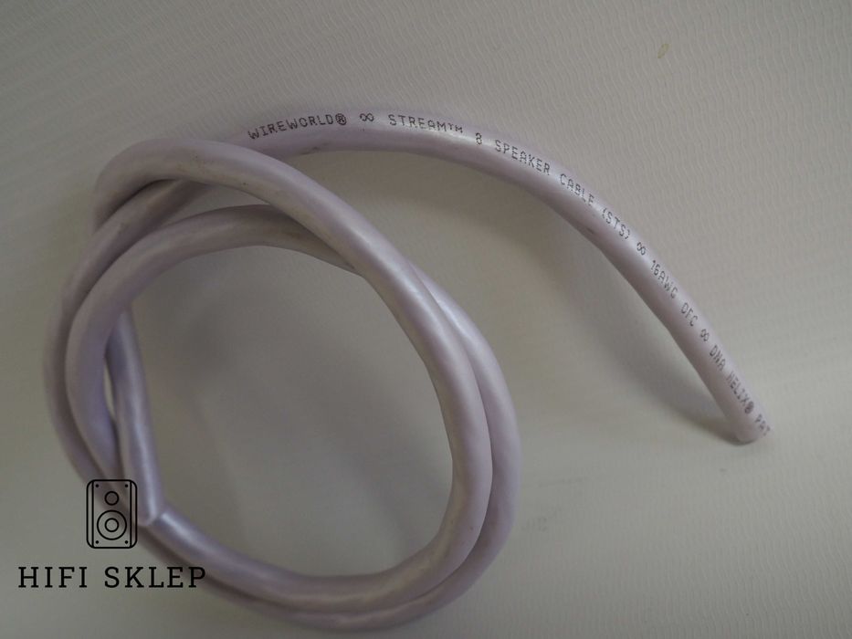 Wireworld Stream 8 kabel głośnikowy 1x 0,8 m /wyprzedaż końcówek !!!