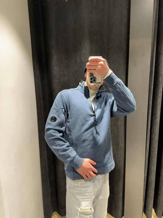 ‼️C.P.Company 1/3 Zip кофта з лунзою
