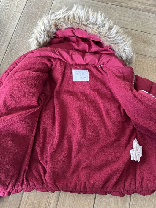 Kurtka zara kurtki zimowe dziewczynki 104 buty zimowe kozaki smyk cool