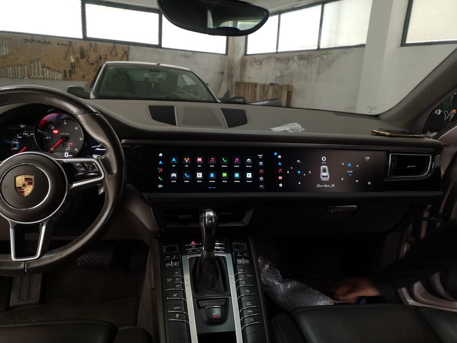 Rádio Porsche Macan 8/128GB Ecrã Duplo (Novo)