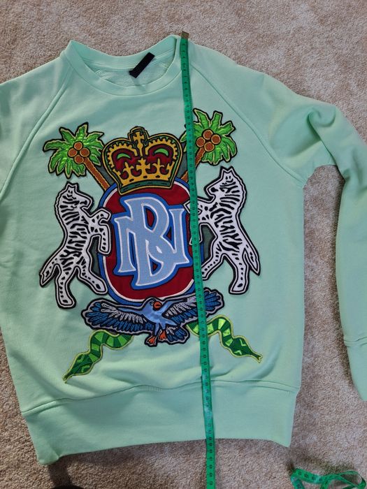 Nowa mietow/seledynowa bluza Neil Barret