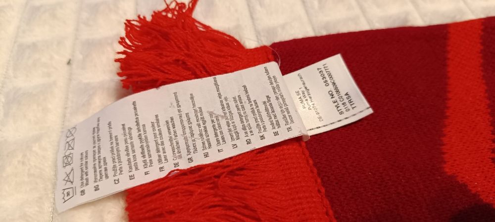Czechy szalik reprezentacji używany