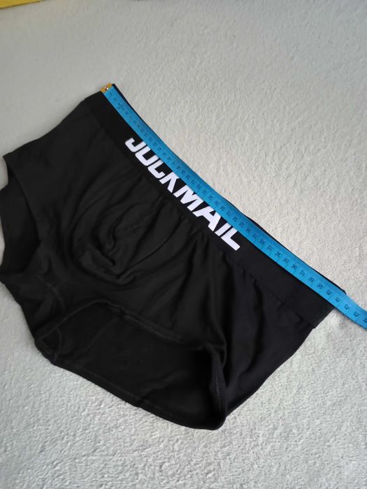 Nowe bokserki Jockmail - rozmiar XL, czarne