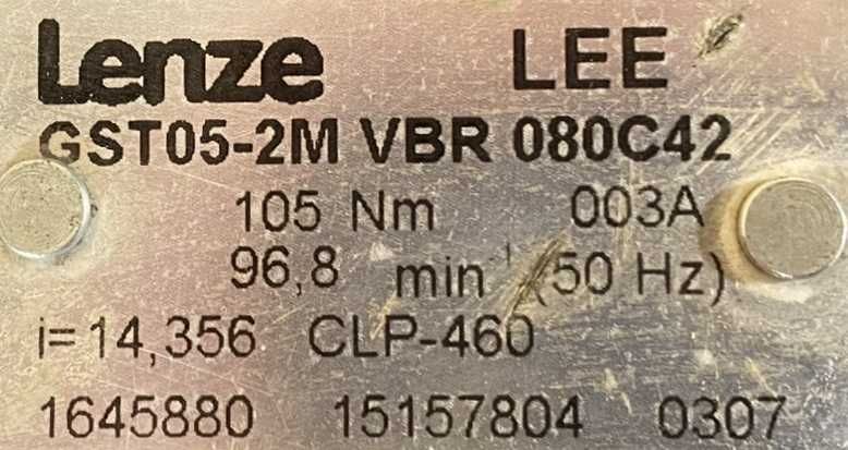 motoreduktor / przekładnia 1,1kW 96,8obr. 3fazowy Lenze