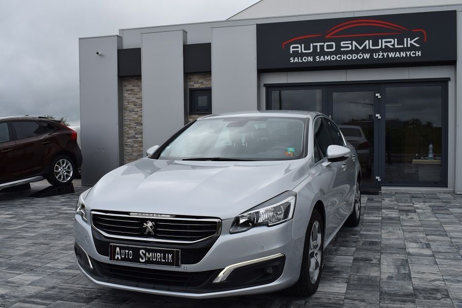 Peugeot 508 2,0D 150PS Kamera Nawigacja Head Up Klimatronic OPŁACONY
