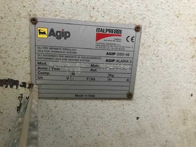 Máquinas Carpintaria - Prensa Italpresse NUOVO/SP – Semiautomática