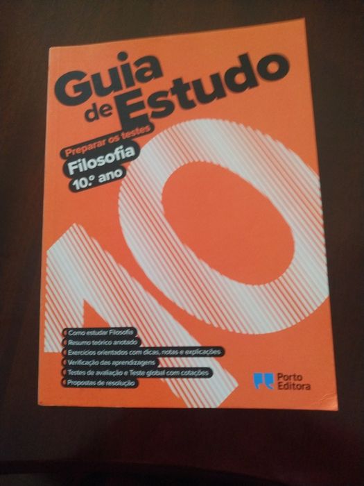 Livro guia de estudo filosofia 10 ano64553327009923120